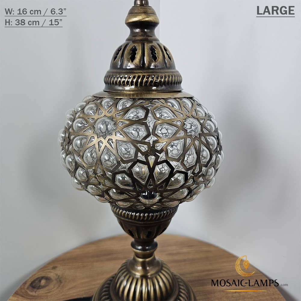 Mosaic Lamps - Wholesale Accent/Desk Lamp - Laser Blown Globe Regular Table Lightings, Desk Lamps, Ottom8
