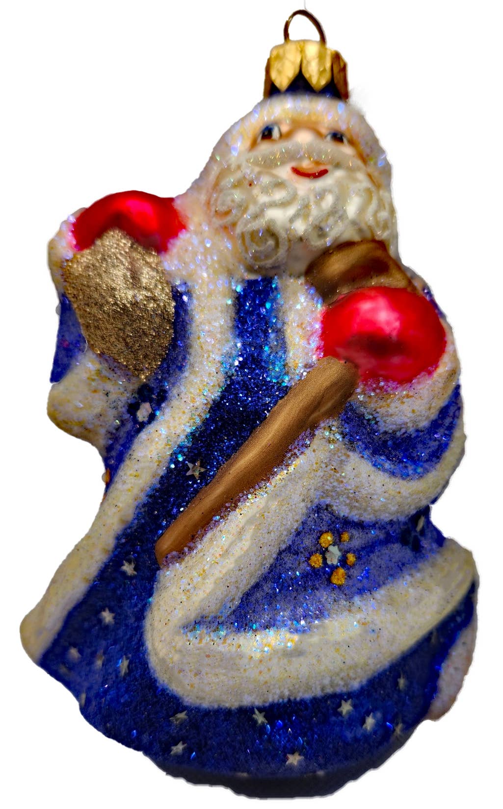 Mia's Polish Treasures - Vendita all'ingrosso Decorazione - Decorazione natalizia in vetro Santa Du Fluer4