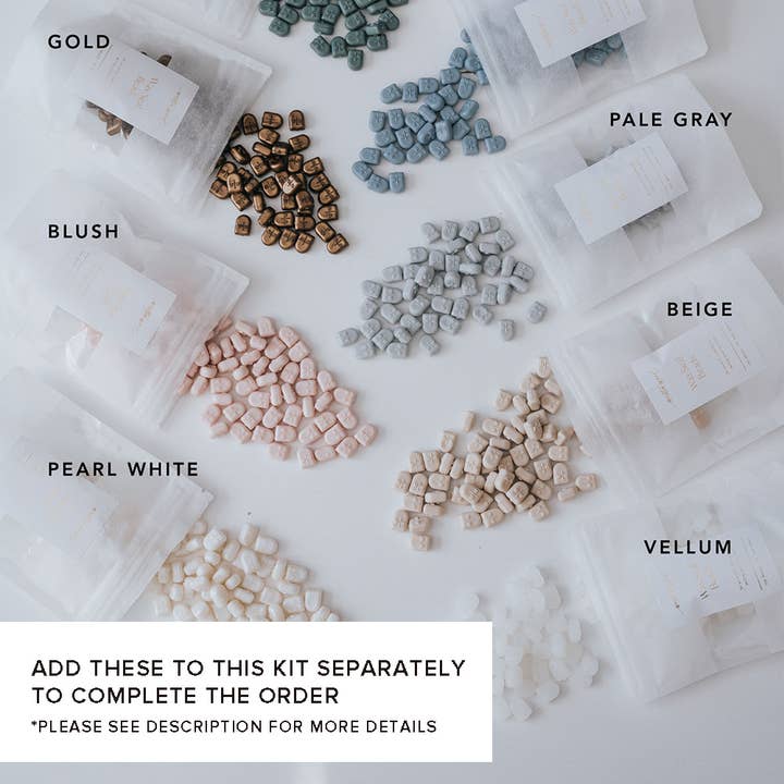 Written Word Calligraphy - Wholesale DIY Craft Kit - Mini Wax Starter Kit Component (Build-Your-Own)6