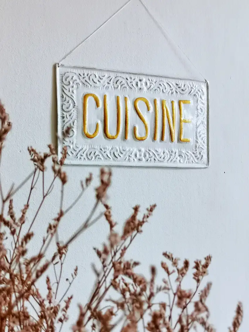 Nayda Diaries – wholesale Sign – Kitchen metal decorative plate0