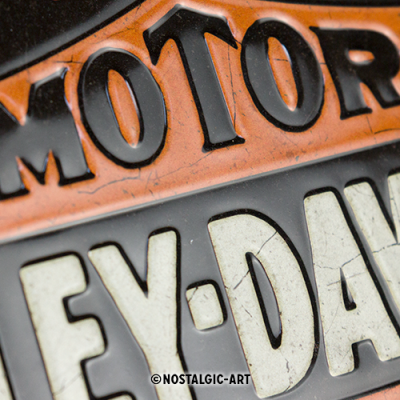 Casa Grande Ltd – wholesale Wall sign – Harley-Davidson - Genuine Motor Oil 35cm x 35cm2