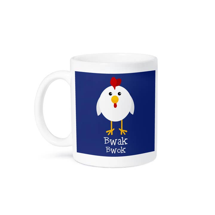 3dRose - Wholesale Coffee Mug - 3dRose, Cute Chicken Talk Bwak Bwok Nursery Art, Mug8