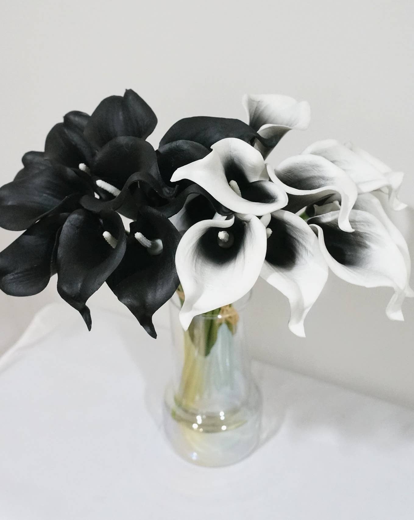 Sweet Home Deco - Wholesale Artificial Flowers - Latex Real Touch Calla Lilies Home Wedding Flowers Set of 1018