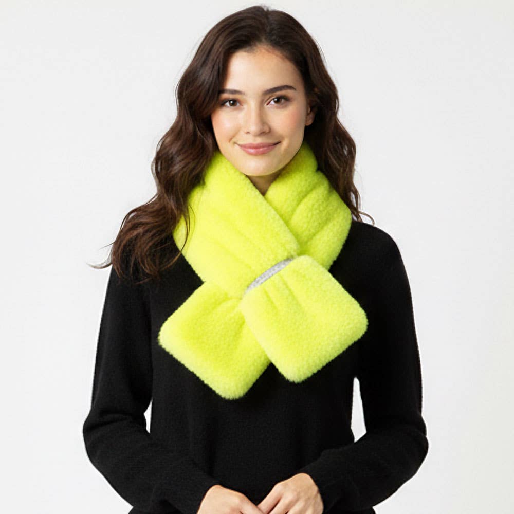 Sensibling Corp. - Vente Écharpe – femme - Écharpe en fausse fourrure11