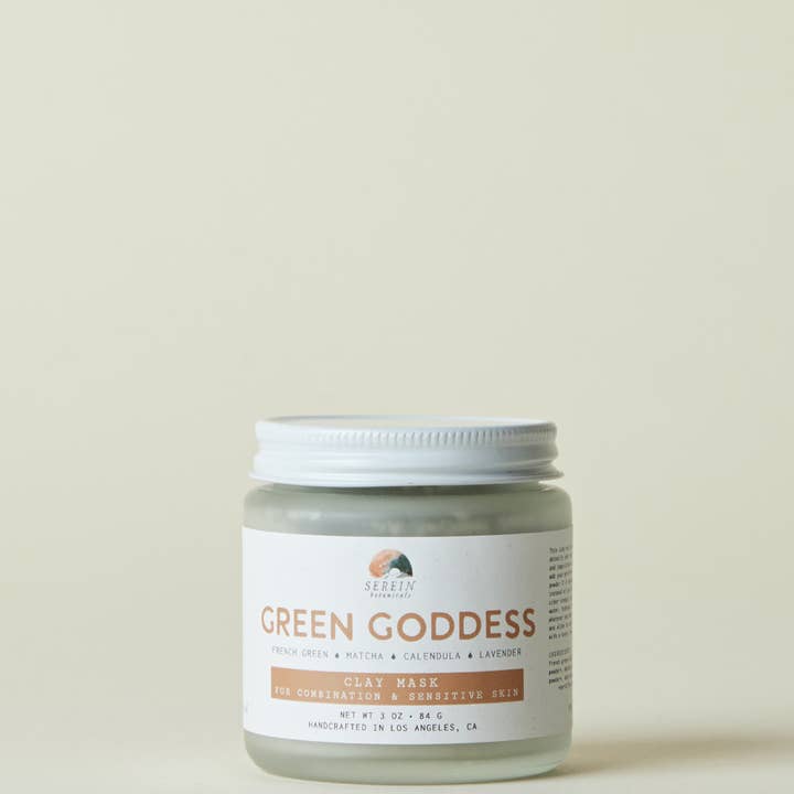 Serein Botanicals - Wholesale Skincare Face Mask - Green Goddess Clay Mask1