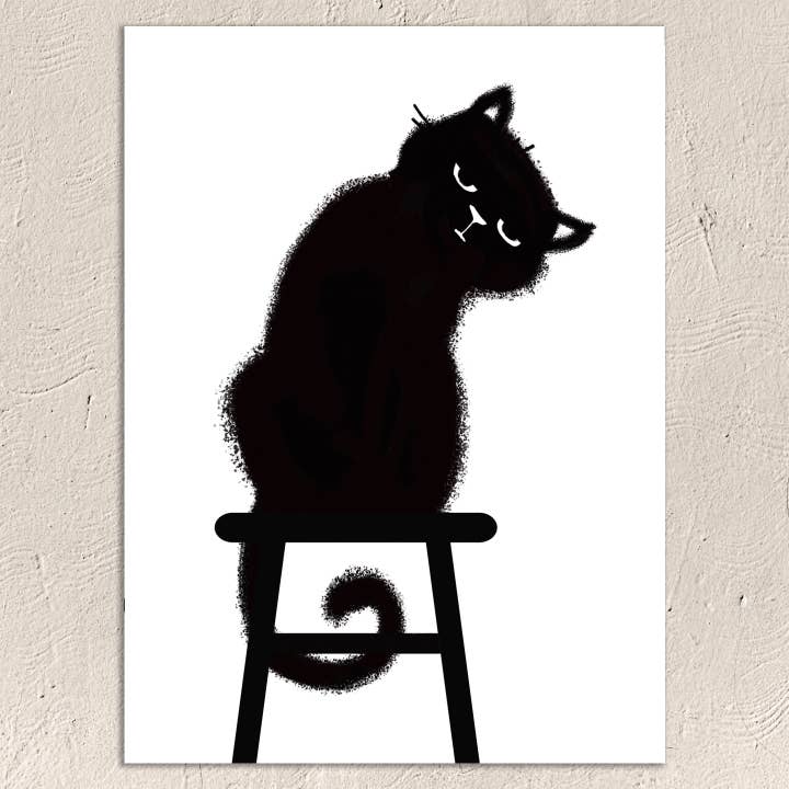 5x7 Arte e Design Divertido | Imprimir Carranca por atacado de Happy Campurr