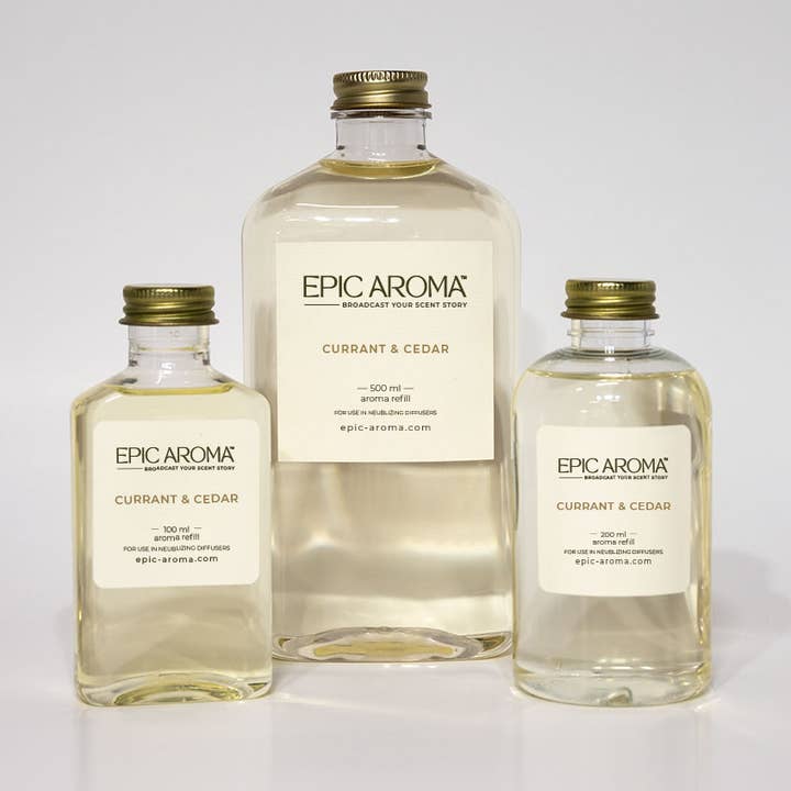 Currant & Cedar Nebulizing Fragrance Oil for wholesale by Epic Aroma