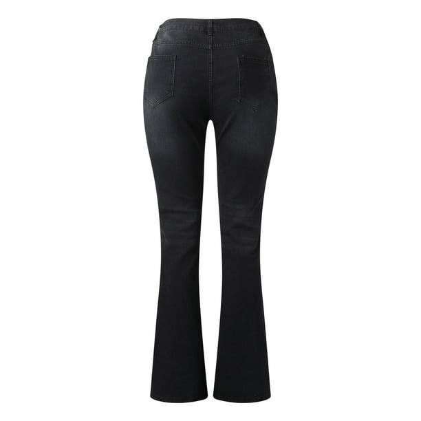 Rosa Clothing - Wholesale Jeans - Women's - Vintage fall classic hip-lift bootcut jeans5