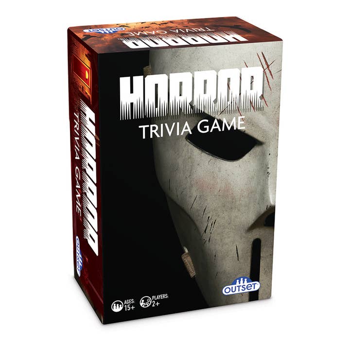 Horror Trivia Game for wholesale by Outset Games and Cobble Hill Puzzles