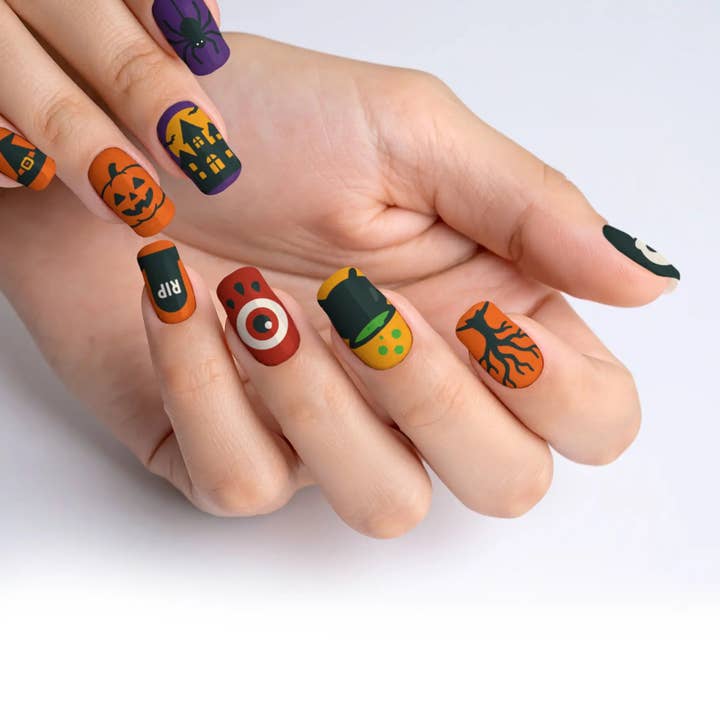 FYNE BODY - Wholesale Press-on/fake nails - Spooky Chic Spellbinder Halloween Press-On Nails90