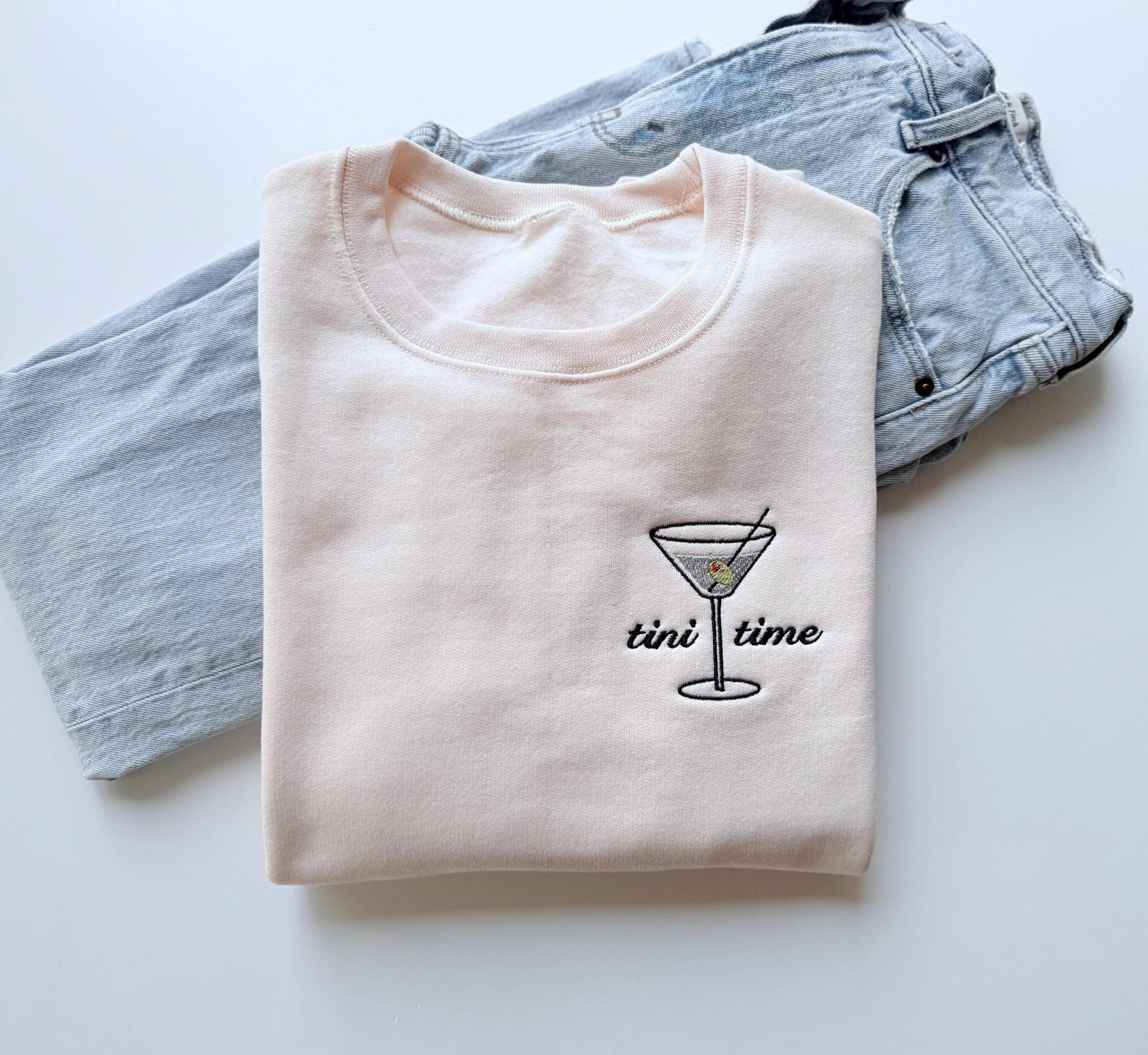 Up2ournecksinfabric - Wholesale Sweatshirt - Women's - Embroidered Dirty Martini Sweatshirt2