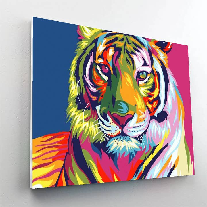 Artistry Rack - Vente Kit de bricolage - Kit de peinture Color of Courage Paint By Numbers1