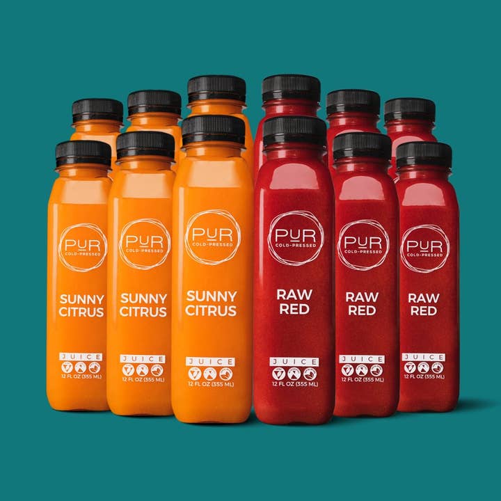 Daily Juice Combo Packs for wholesale by PUR Cold Pressed Juice