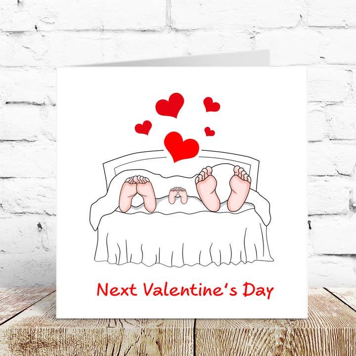 Swizzoo Cards - Venta al por mayor Tarjetas de amor - Tarjeta de San Valentín para bebé para esposa embarazada futuro padre marido novio nuevo bebé amor romántico familia