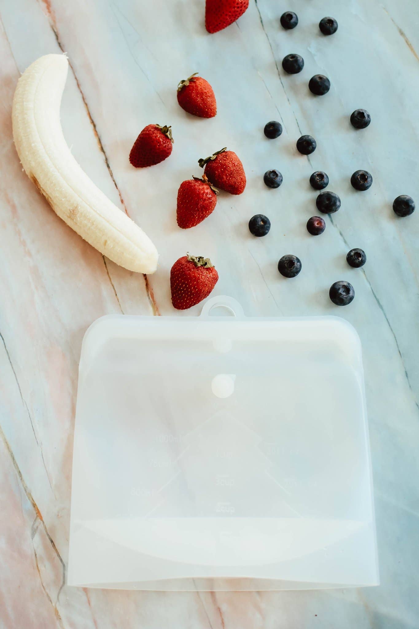 Zefiro - Wholesale Food storage wrap/bag - Turquoise Silicone Snap Close Bags - Small2