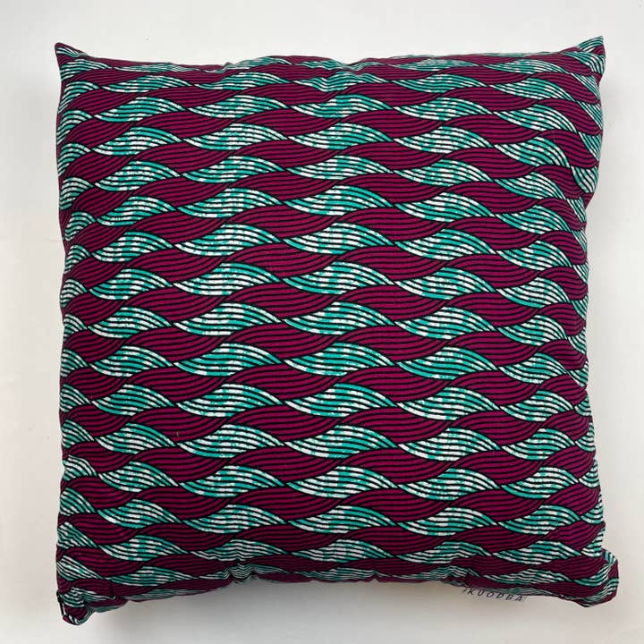 Kissenkissen aus afrikanischer Baumwolle bedruckt 50x50 cm für den Großhandel von Reburoni