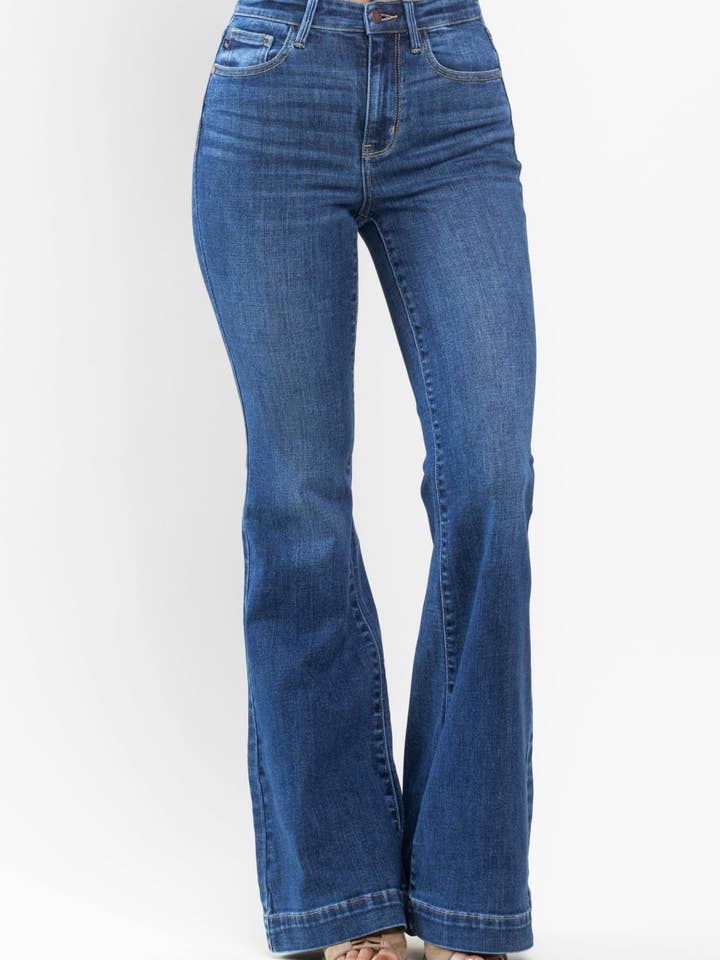 HW Wide Hem Flare for wholesale by Judy Blue Jeans