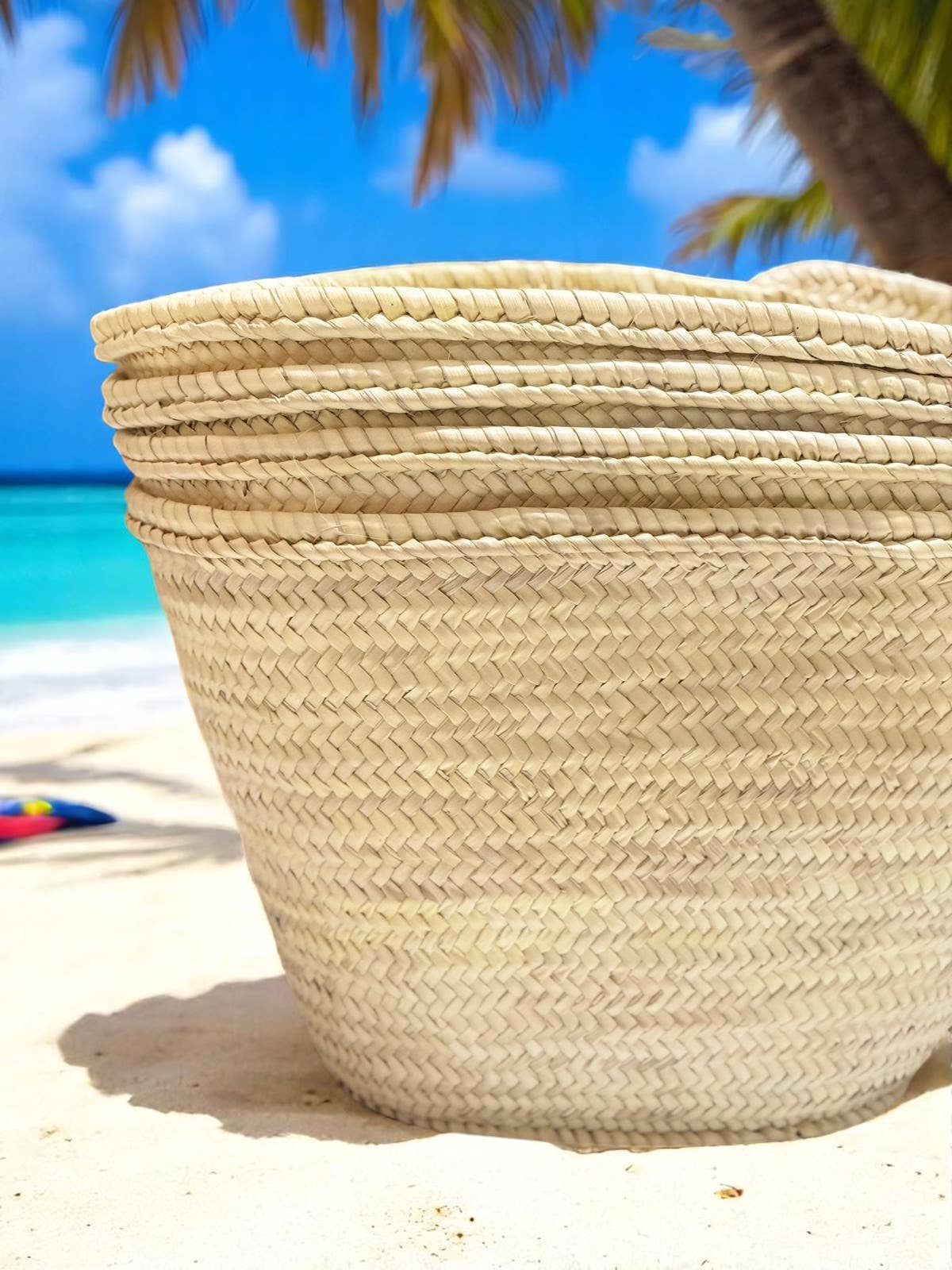 Melecraft - Wholesale Basket - Empty Handwoven Straw Basket – Ready to Customize1