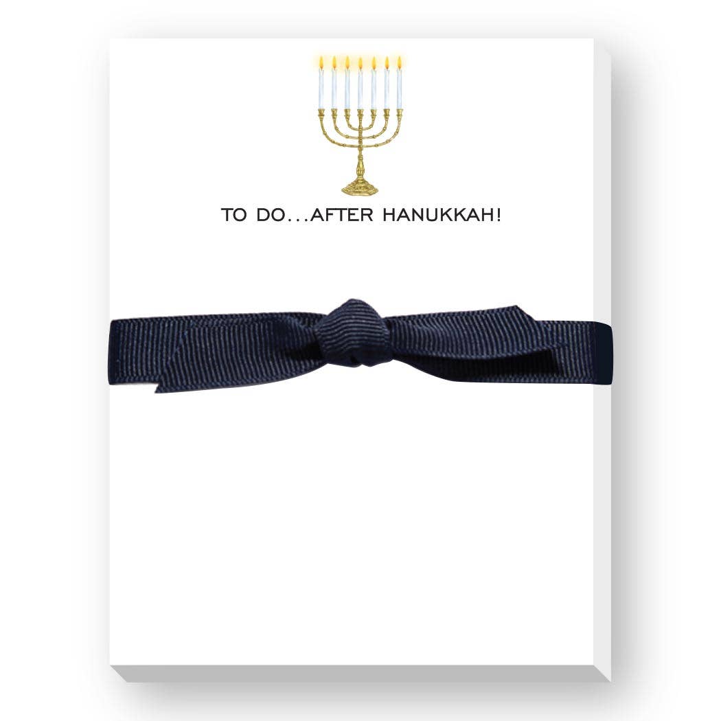 Donovan Designs - Wholesale Notepad - TO DO AFTER HANUKKAH MINI NOTEPAD0