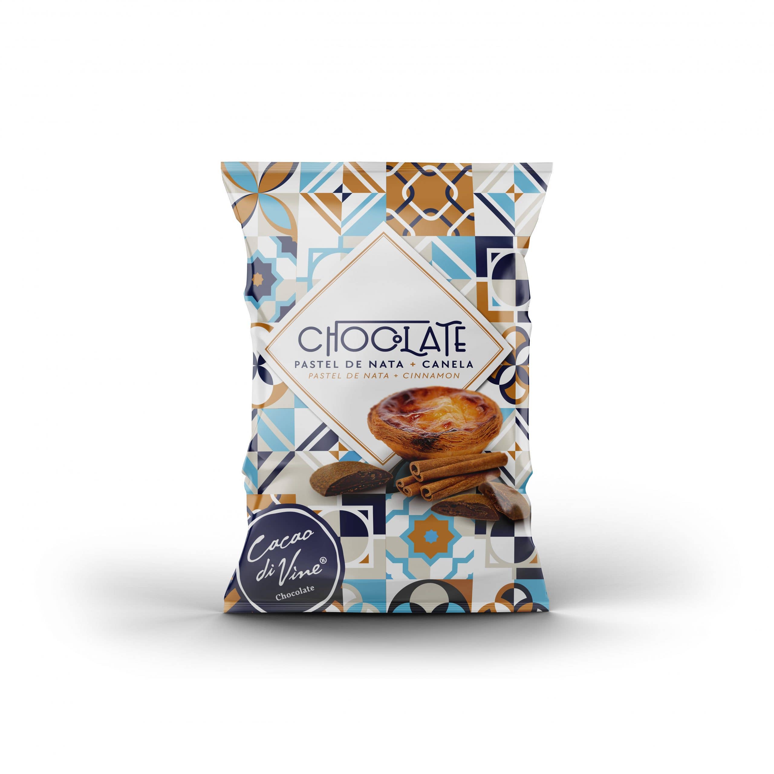 Cacao di Vine Chocolate - Wholesale Chocolate - Bite Size - Cream & Cinnamon Cake Chocolate 40g