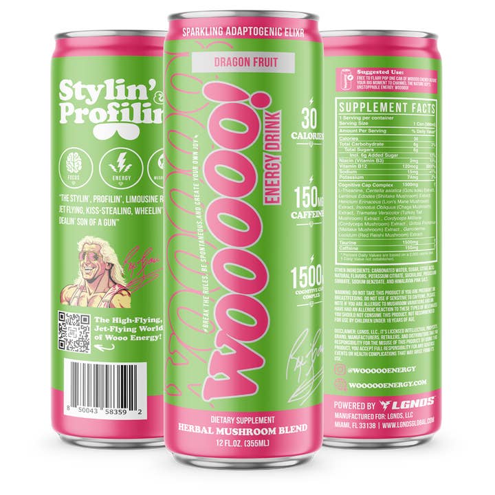 WOOOOO! ENERGY DRINK - Wholesale Sports/Energy Drink - Dragon Fruit 12 Pack2
