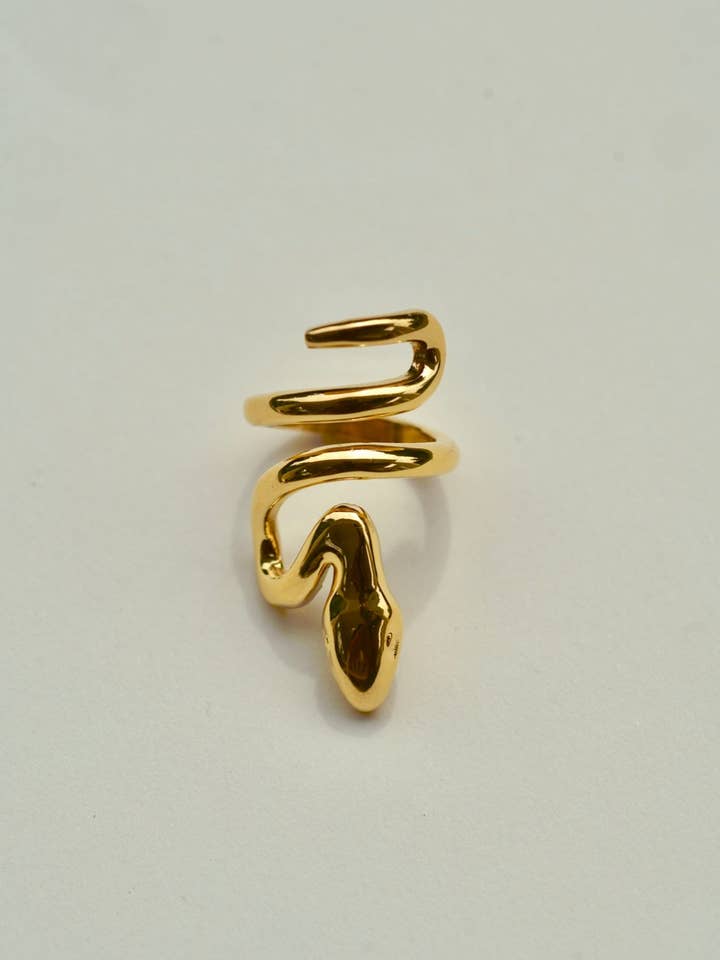 Snake Ring for wholesale by Aneshka Studios (Knature)