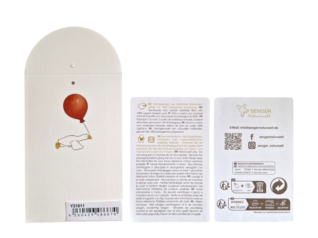 Senger-Naturwelt – wholesale Stuffed/plush toy – Kids & baby – Floppy animal Bear, small | beige7