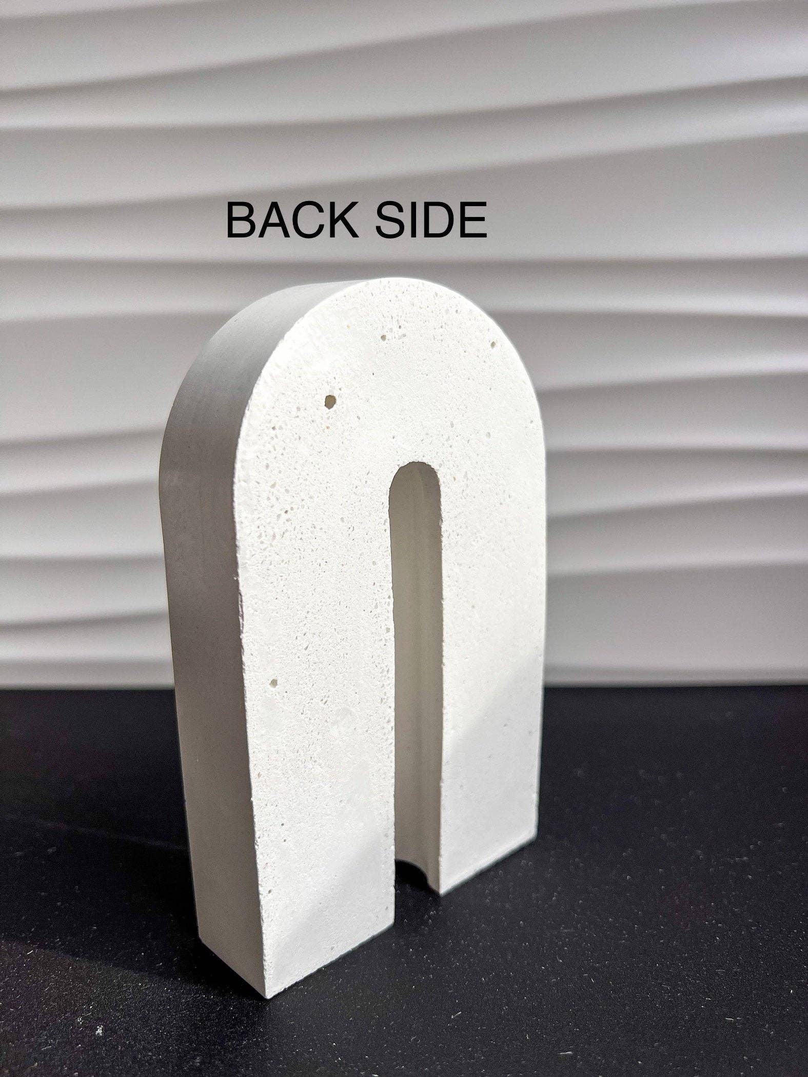 Minimal Loot Design - Wholesale Sculpture - Concrete Sculptural Arch, Standing Arch Decor, Nordic, Decorative Arch, Photo Props, Geometric Ornament, Cement Decor, Modern Decor, Still7