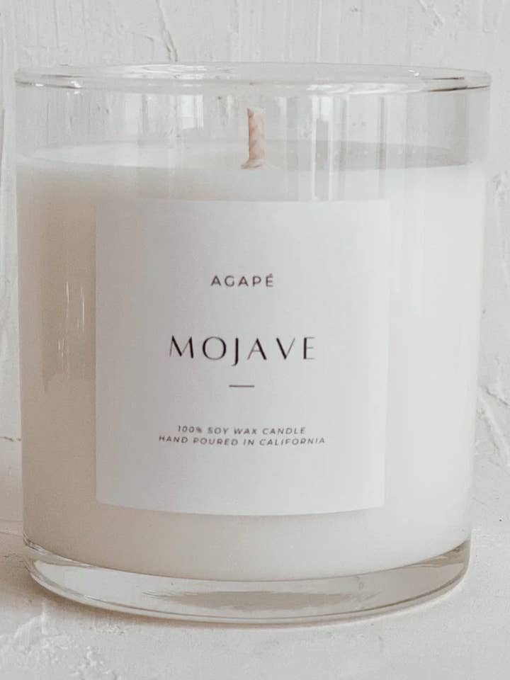 MOJAVE CANDLE 11 oz for wholesale by Agapé Candles