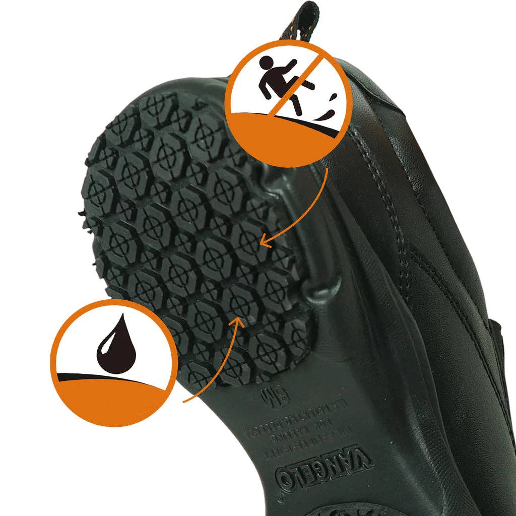 VANGELO Women Slip Resistant Shoe AVA-3 Black for wholesale on Faire5