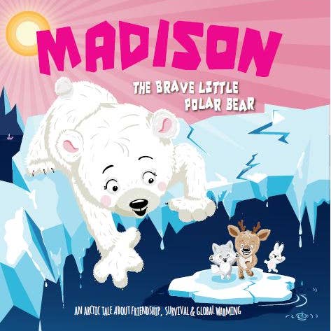 Polar Bear Storybook - Madison for wholesale by The H&H Group
