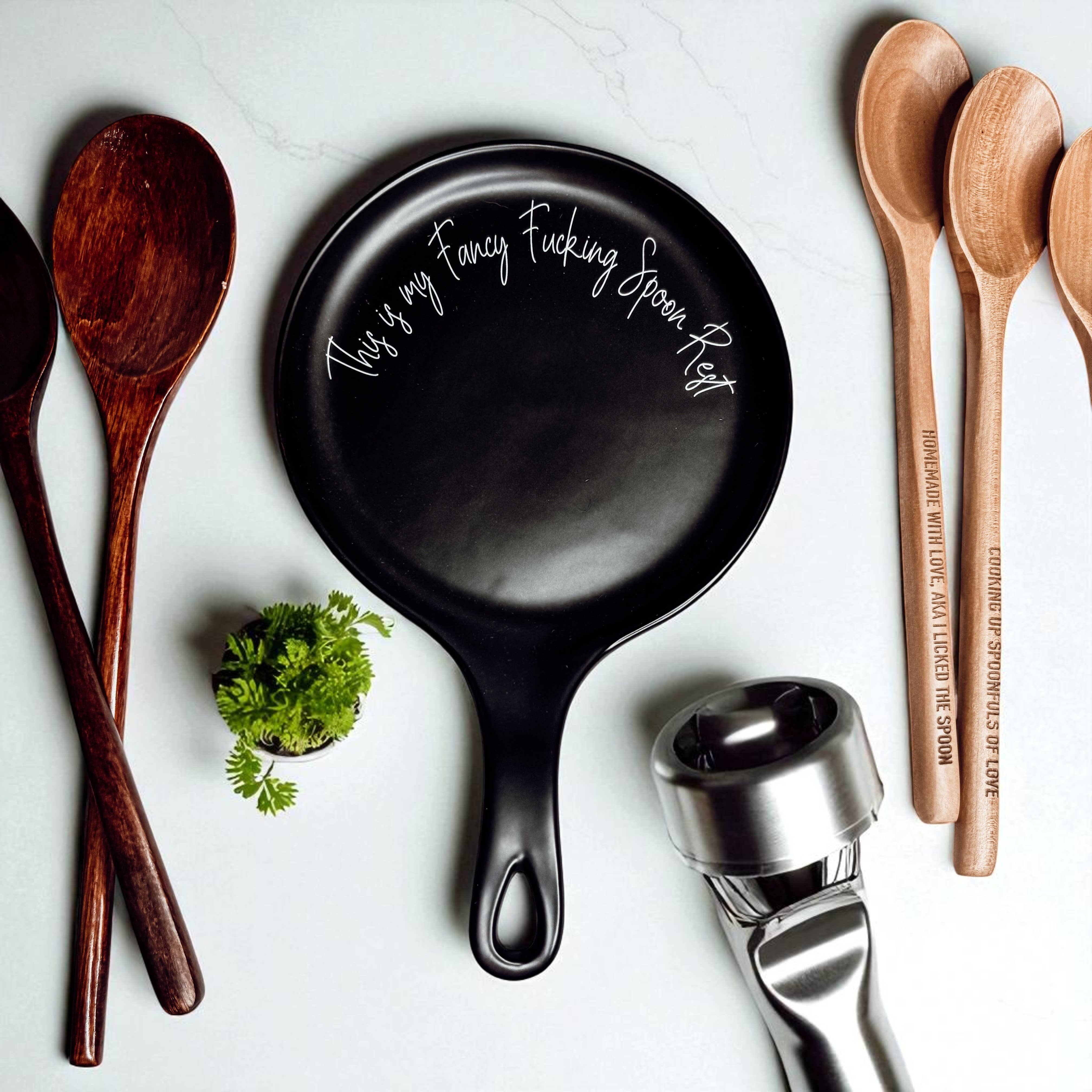 Gia Roma - Wholesale Spoon Rest - Kitchen Christmas 2025 Gifts for cooking or Baking, Ceramic 35