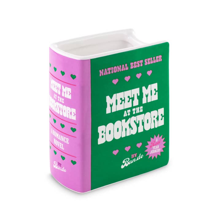 Ban.do - Wholesale Vase - Book Vase, Meet Me At The Bookstore