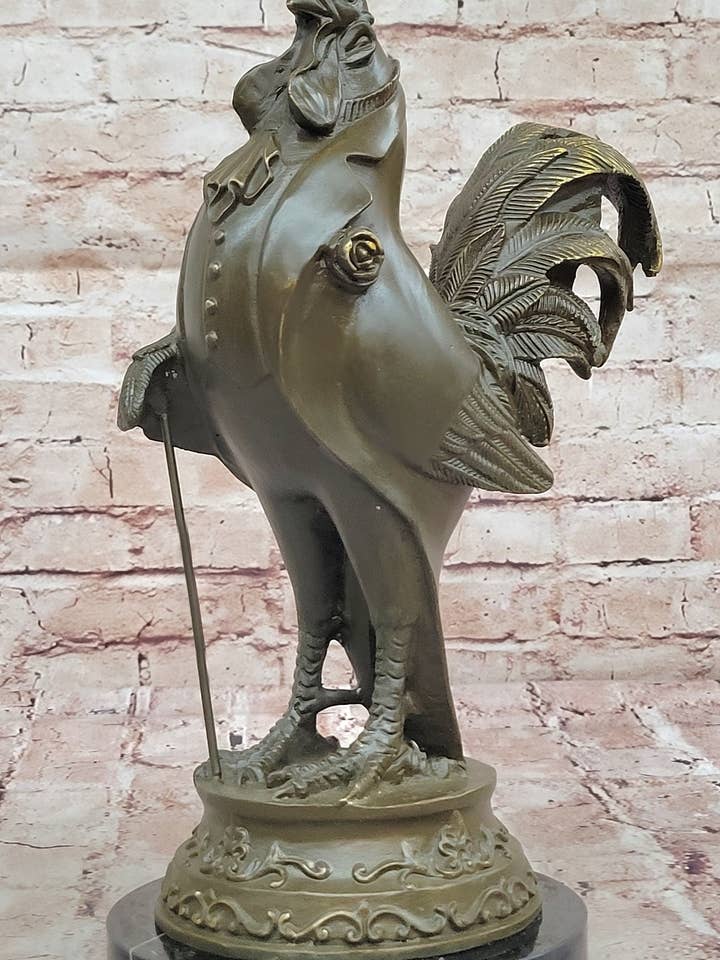 Dappere Haan Gentleman Bronzen Beeld – Victoriaanse Stijl voor wholesale door Bronzhaus