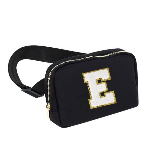 Mavi Bandz - Wholesale Belt Bag - Women's - Varsity Collection Black Fanny Waist Pack Belt Bag