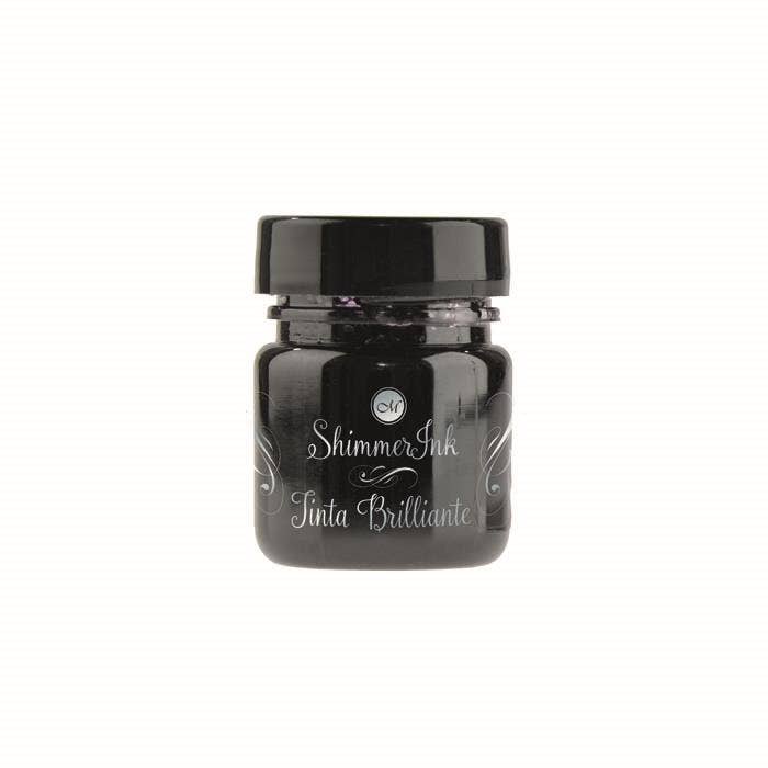 Manuscript - Vente Tampons encreurs - Encre Chatoyante Manuscript 25ml - Black Ice0