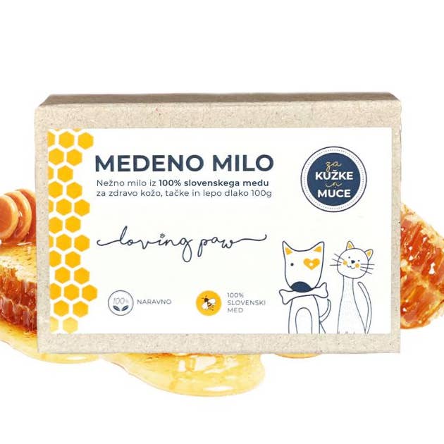 Blid honningsæbe til hunde og katte for engroshandel hos EcoPets d.o.o.