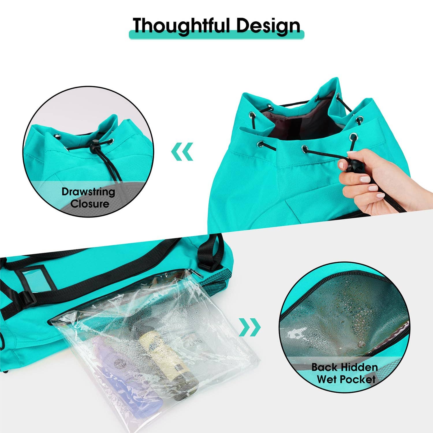 wandf - Wholesale Backpack - Unisex - Drawstring Backpack Soccer Basketball Backpack Gym Bag46