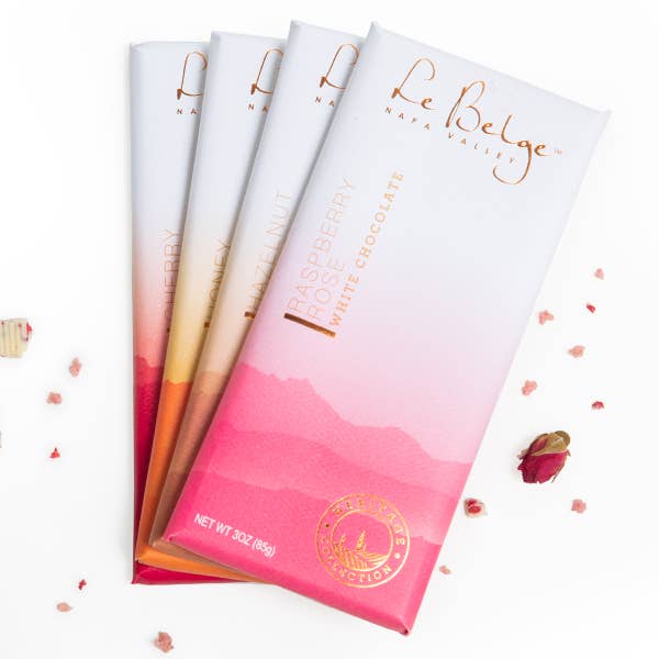 Le Belge Chocolatier, Inc - Wholesale Chocolate Bar - Cherry Almond 54% Dark Chocolate Bar2