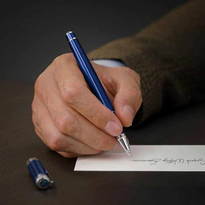 Scriveiner - Wholesale Pen - Classic Midnight Blue Rollerball Pen1