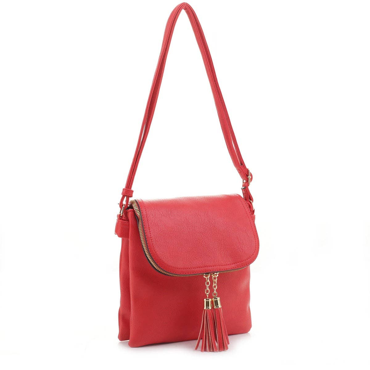 MiMi Wholesale - Wholesale Crossbody Bag - Women's - DJ96152 BJ6152 Monogrammable Flap-over Two Compartment Cross7