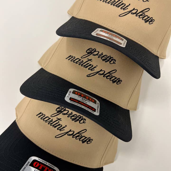 Ruby Moon - Wholesale Trucker Hat - Women's - Espresso Martini Please -Embroidered Trucker1