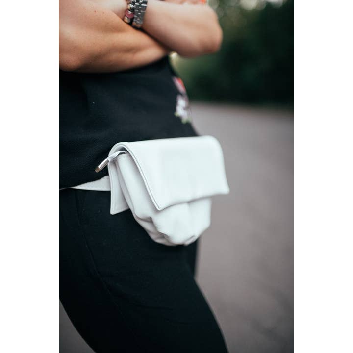 Bagster – wholesale Crossbody bag – Women's – White Women's Crossbody Bag - Genuine Leather Transformer Ba