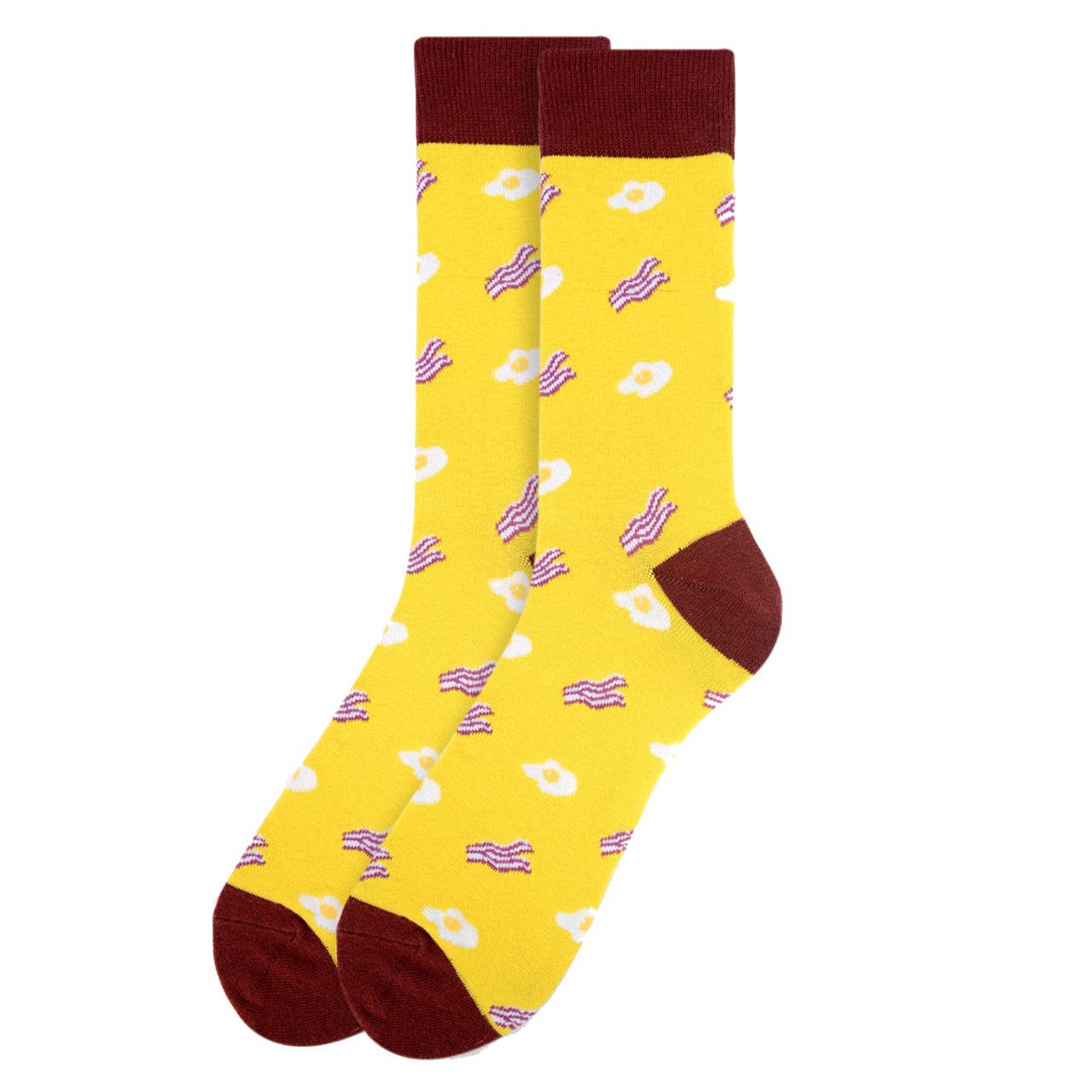Selini New York - Vente Chaussettes – homme - Chaussettes Bacon & Eggs Novelty pour hommes - NVS192668