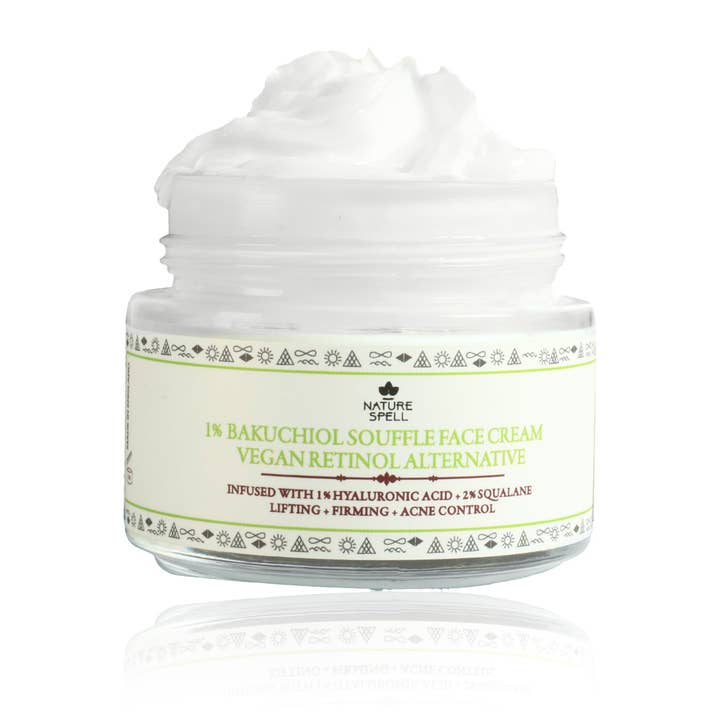 Nature Spell – wholesale Facial moisturiser – Nature Spell Vegan Retinol Face Moisturiser 1% Bakuchiol9