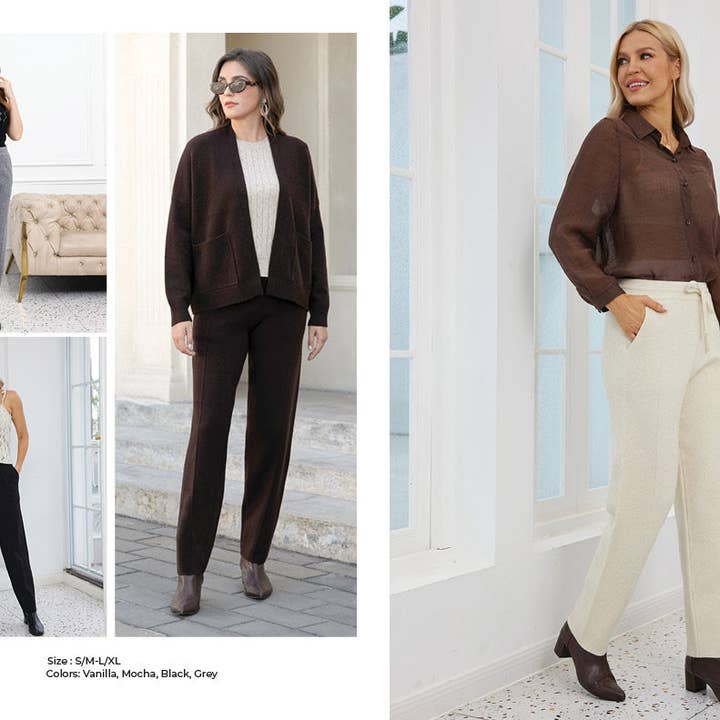 Pantalones de Montar de Punto de Anisa para venta al por mayor de Orange Fashion Village