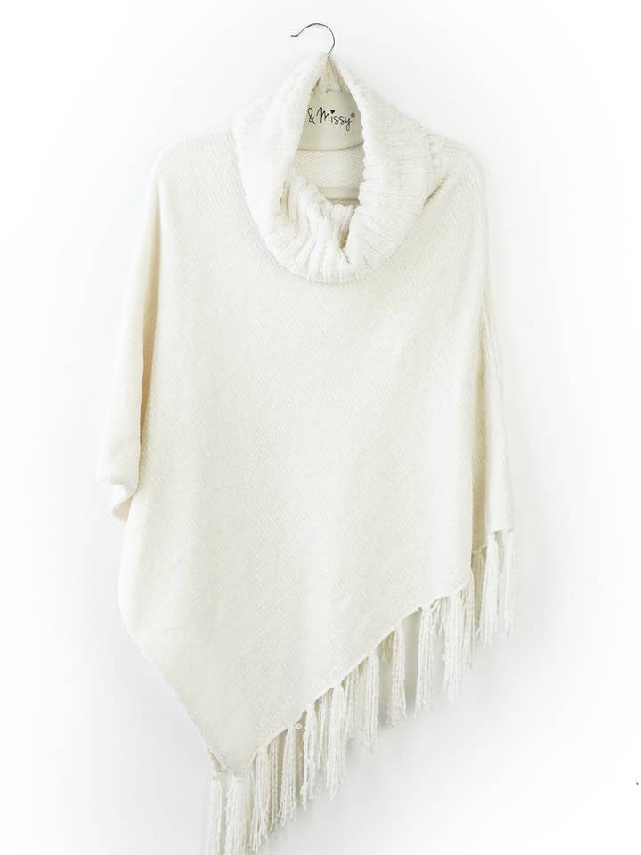 DM Merchandising - Wholesale Poncho - Women's - Britt's Knits Beyond Soft Chenille Poncho Open Stock