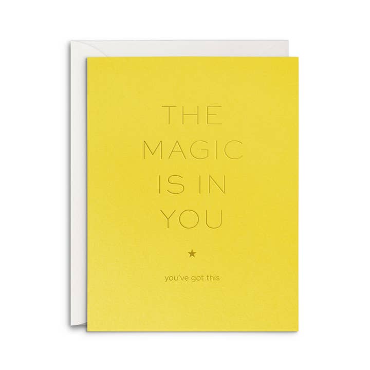 Smitten on Paper - Wholesale Encouragement Card - Magic You Greeting Card