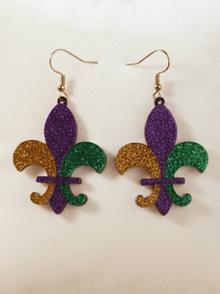 Sparkly Dangle Earring-W for wholesale by Swaary