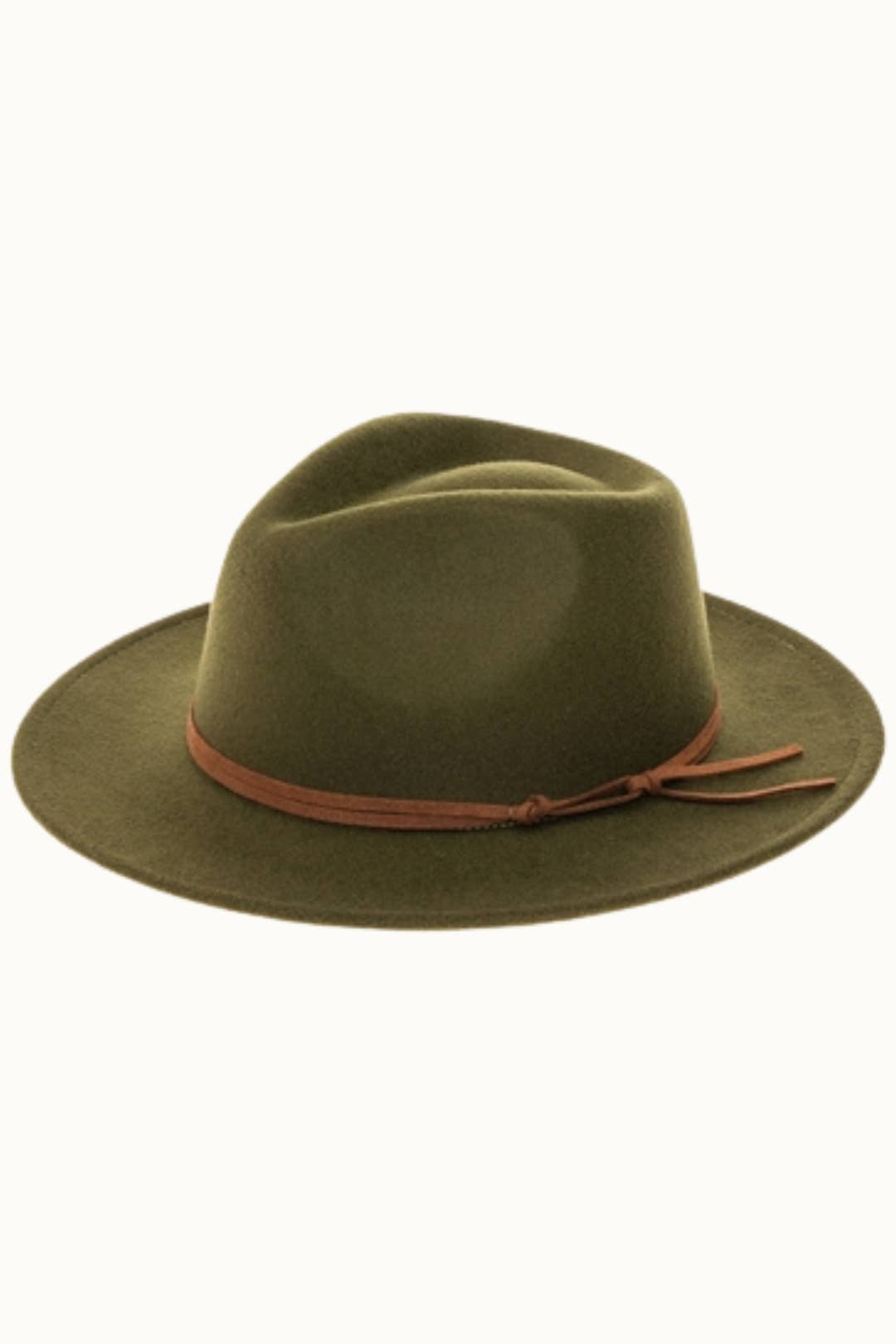 Olive & Pique - Wholesale Fedora - Women's - Vegan Poly Wool Rancher Hat 2.75" Brim, Unisex, Adjustable 10